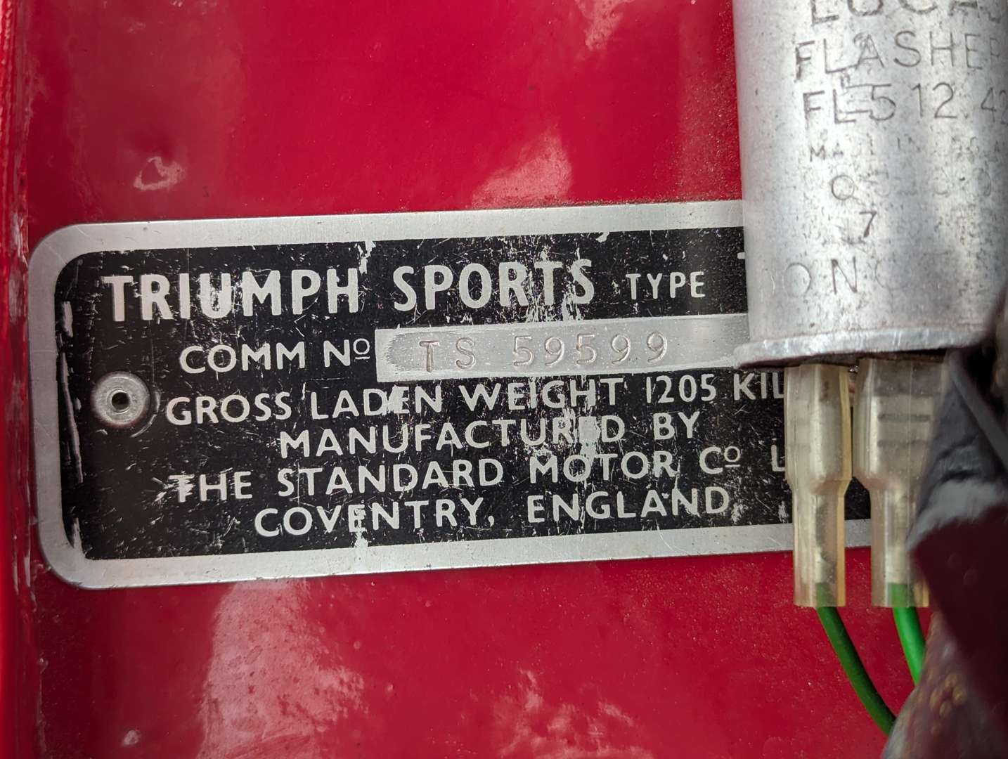 <p>1959 TRIUMPH TR3A</p>