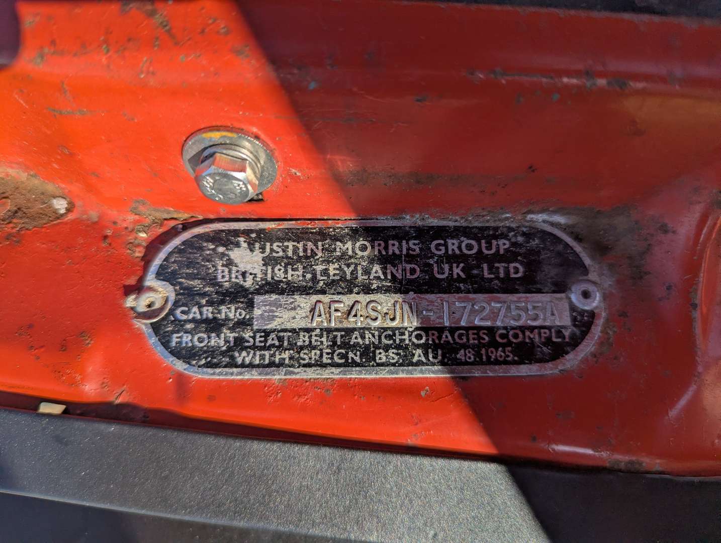 <p>1975 AUSTIN ALLEGRO 1500 SPECIAL</p>