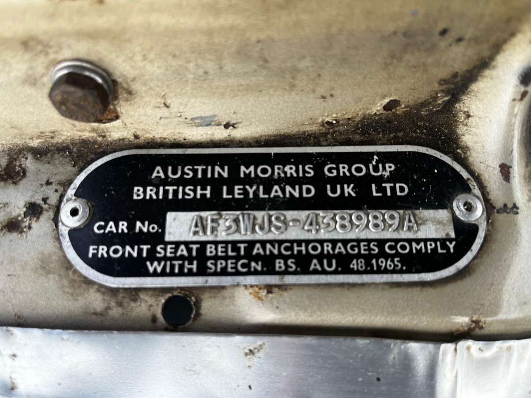 <p>1979 AUSTIN ALLEGRO 1500 SDL</p>