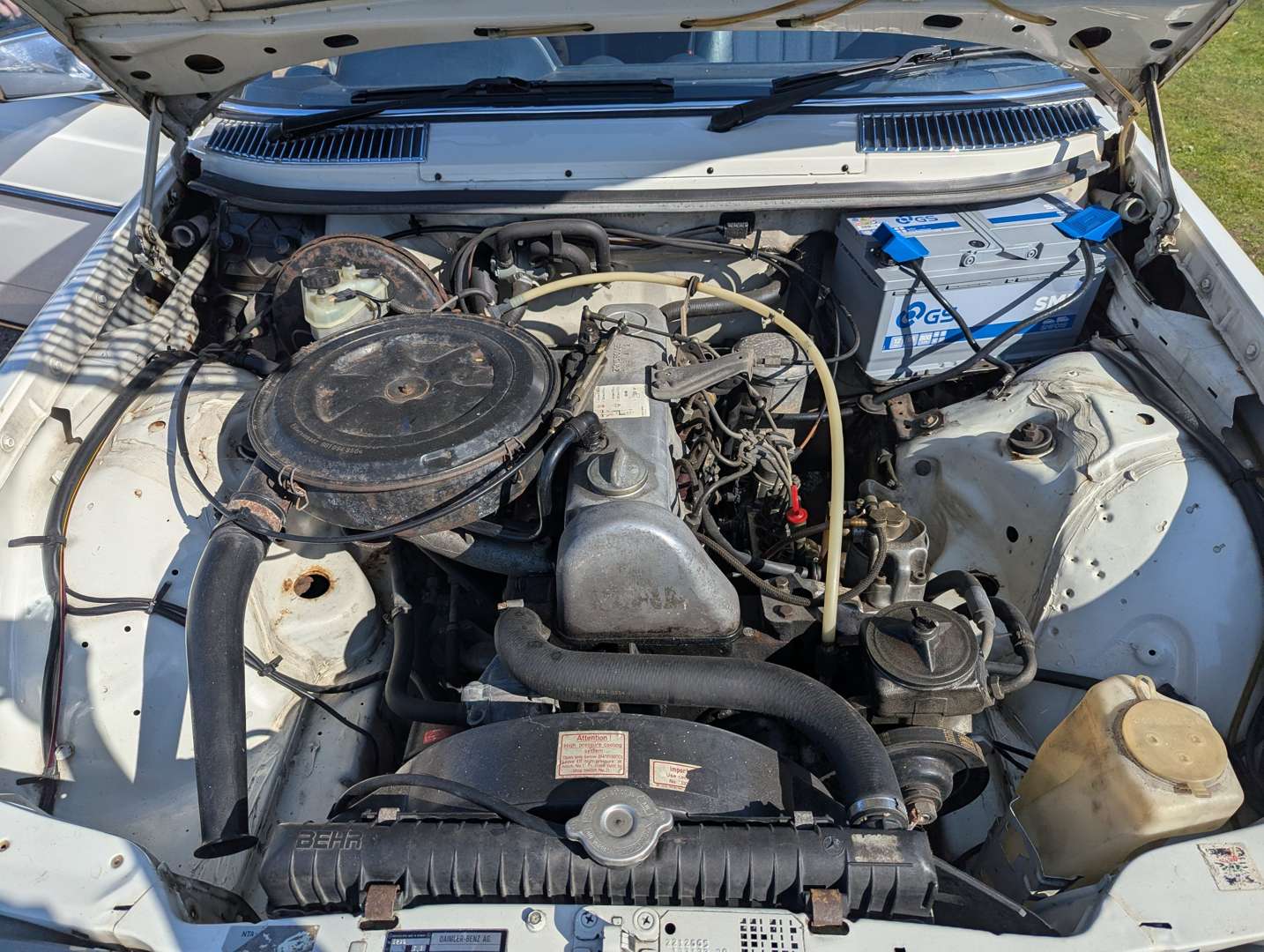 <p>1982 MERCEDES 240D W123</p>