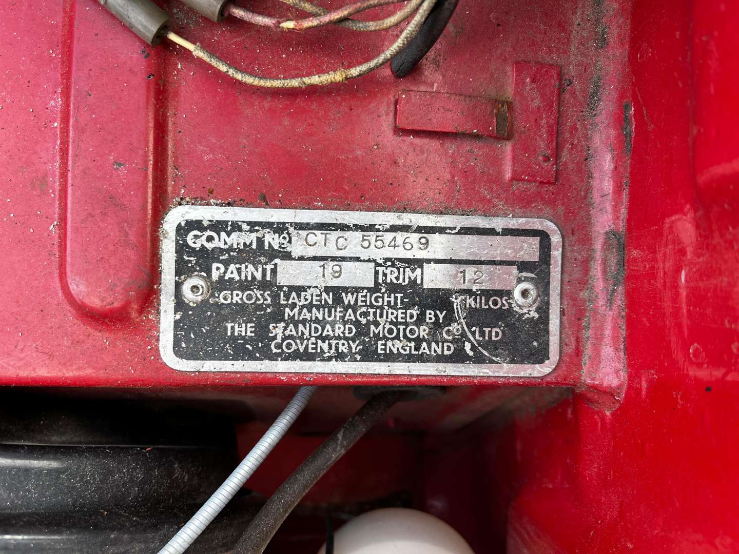 <p>1965 TRIUMPH TR4A</p>