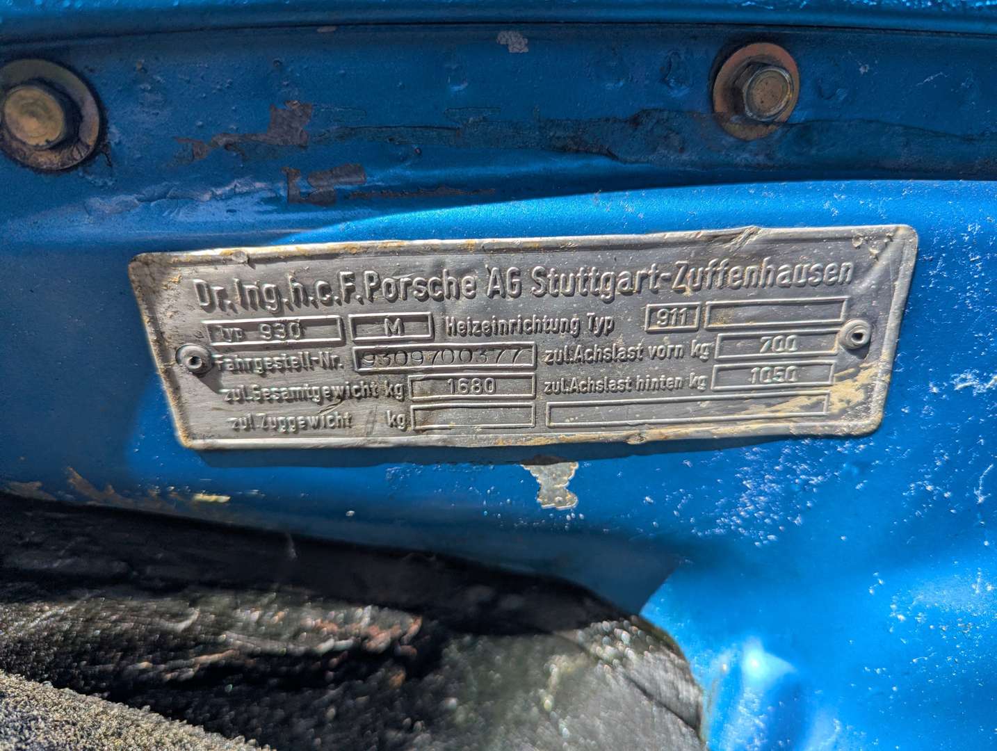 <p>1979 PORSCHE 911 930 TURBO</p>