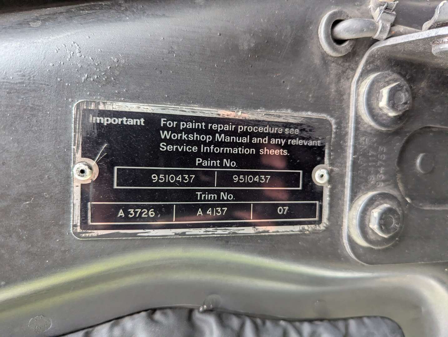 <p>1988 BENTLEY MULSANNE S</p>