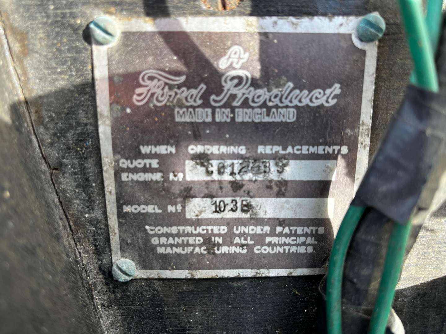 <p>1955 FORD POPULAR SPECIAL</p>