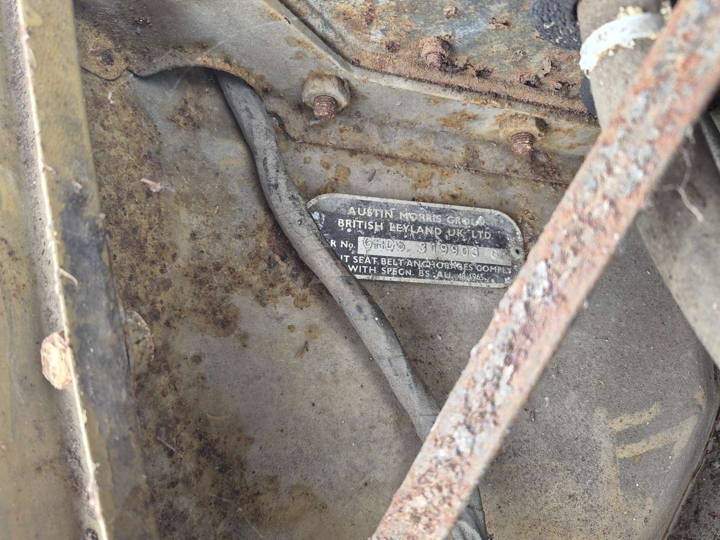 <p>1973 MG B GT - ONE REGISTERED OWNER</p>