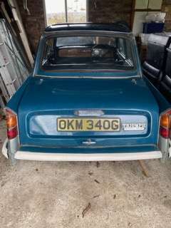 <p>1968 TRIUMPH HERALD SALOON</p>