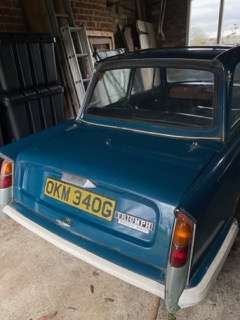<p>1968 TRIUMPH HERALD SALOON</p>