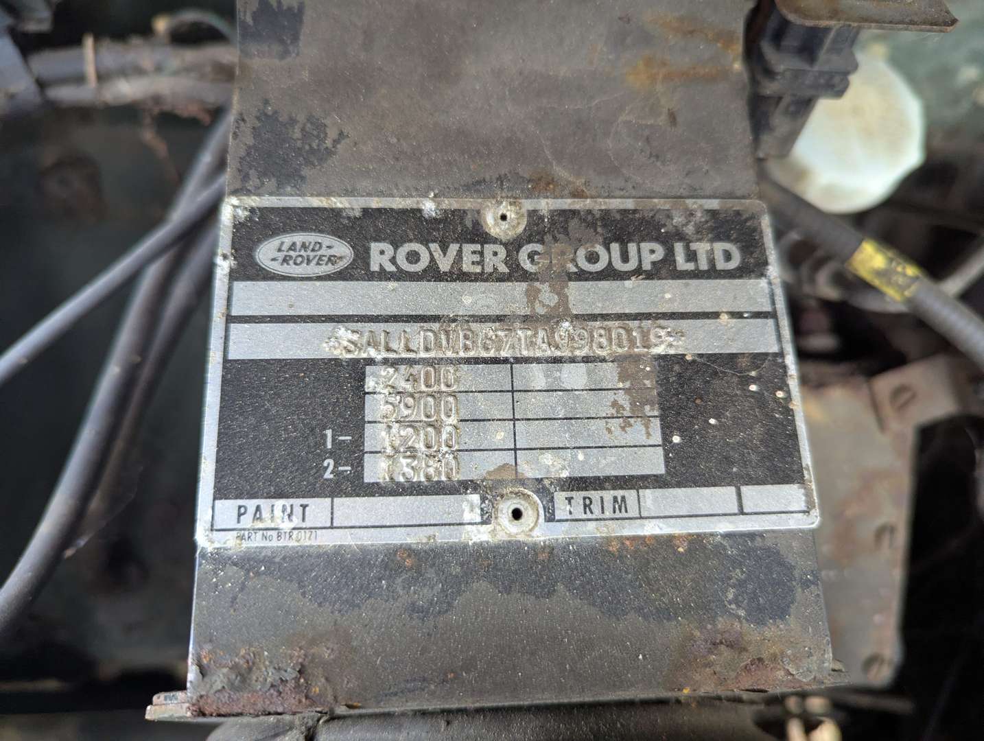 <p>1996 LAND ROVER DEFENDER 90 TDI</p>