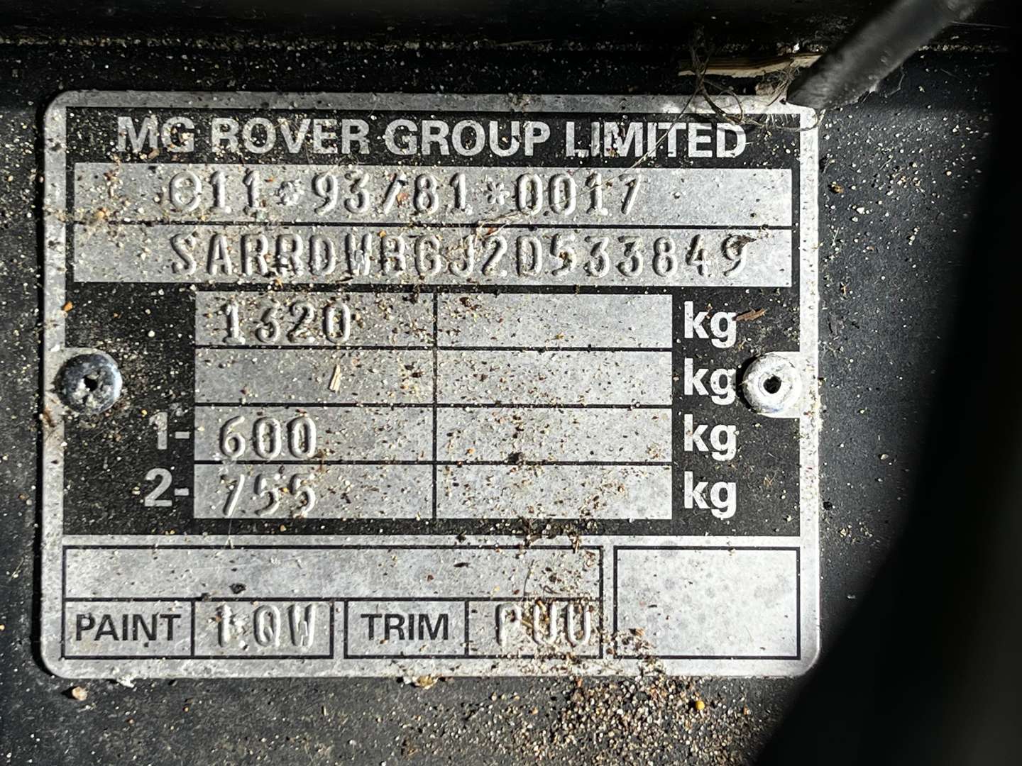 <p>2002 MG F STEPTRONIC</p>