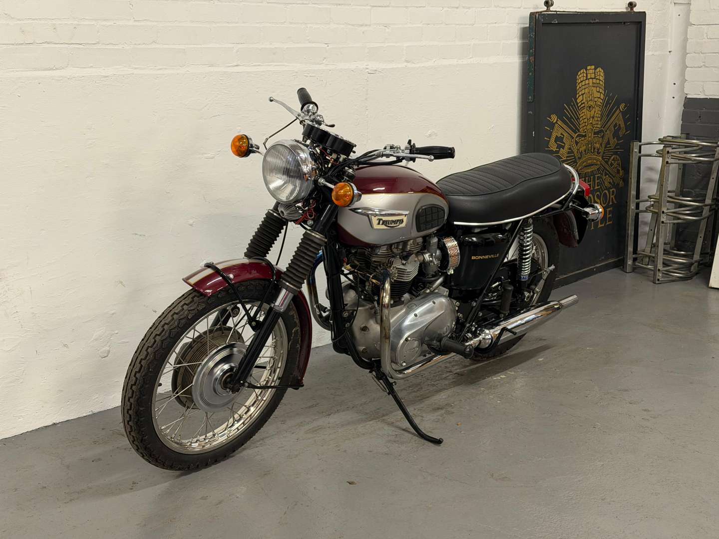 <p>1970 TRIUMPH BONNEVILLE T120</p>