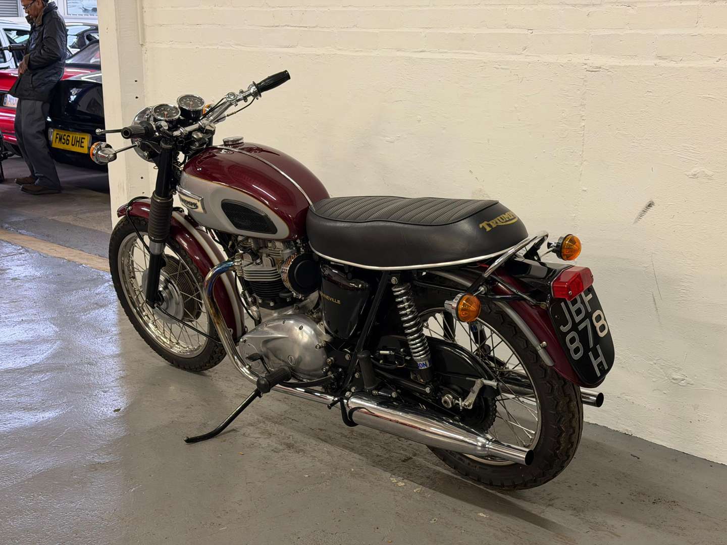 <p>1970 TRIUMPH BONNEVILLE T120</p>