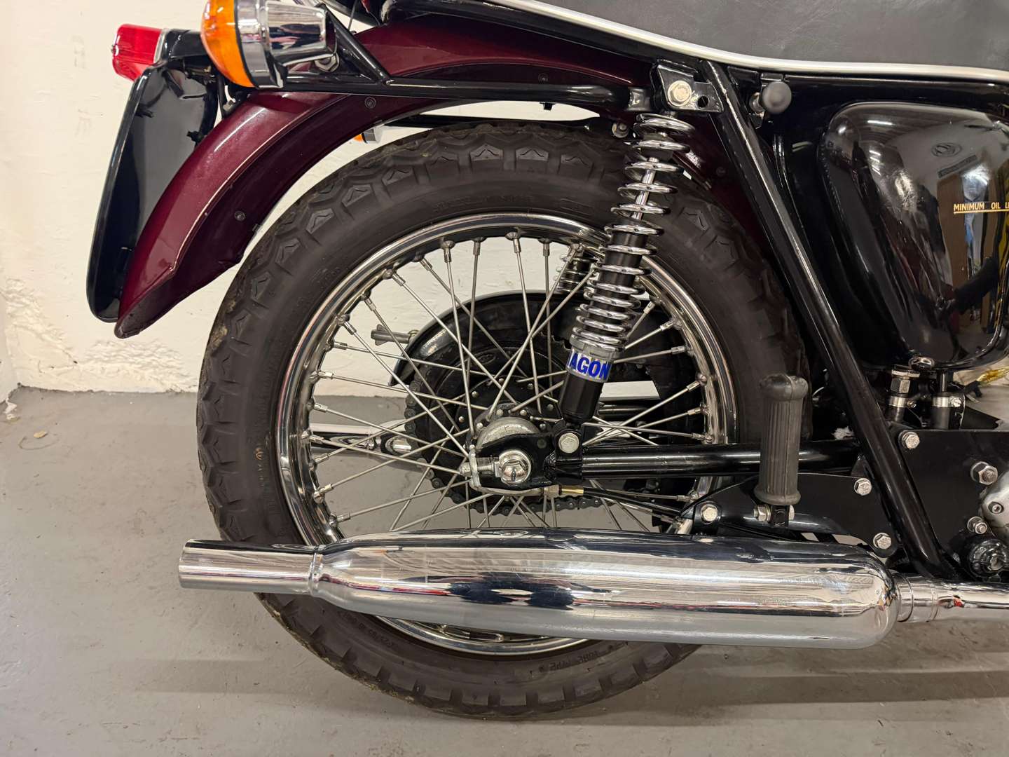 <p>1970 TRIUMPH BONNEVILLE T120</p>