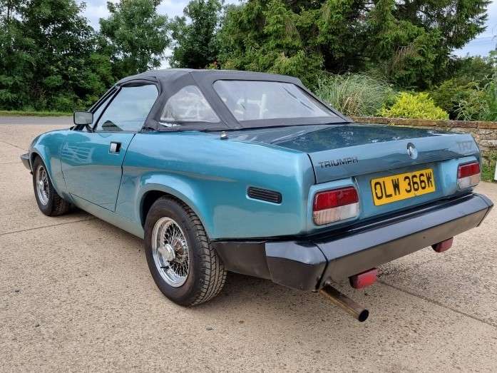 <p>1980 TRIUMPH TR7 CONVERTIBLE</p>