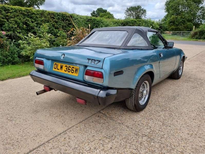 <p>1980 TRIUMPH TR7 CONVERTIBLE</p>