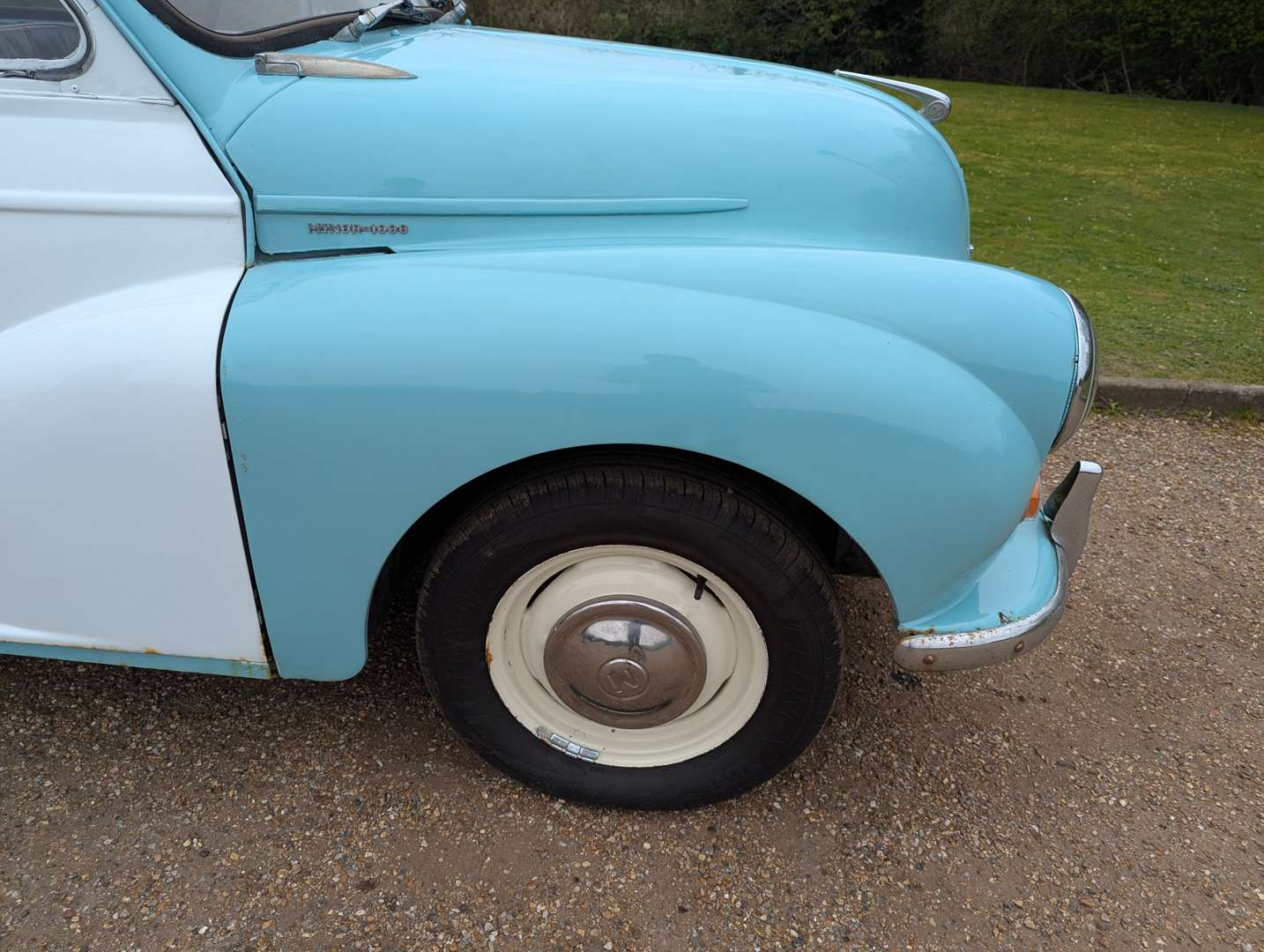 <p>1971 MORRIS MINOR POLICE CAR</p>