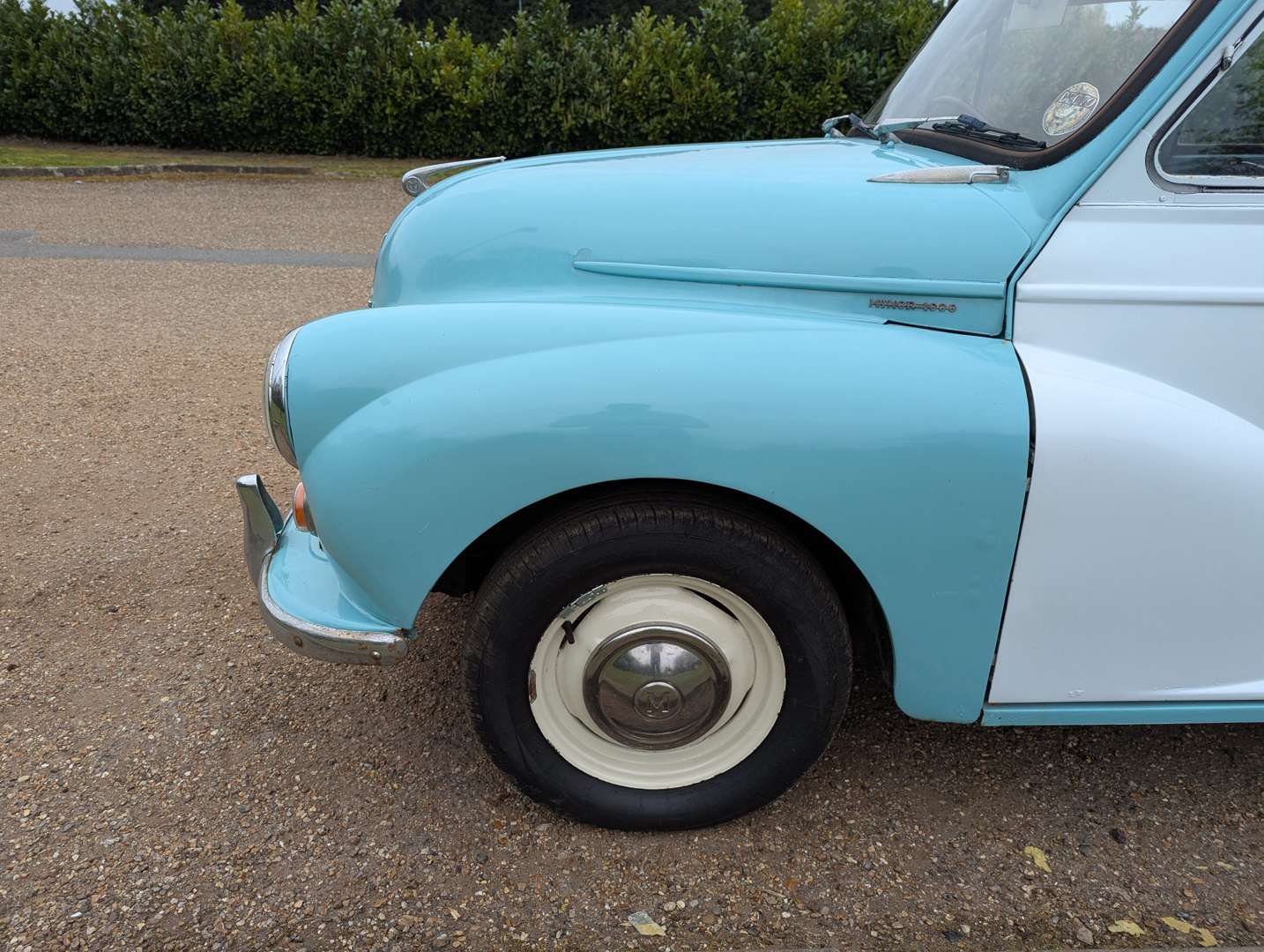 <p>1971 MORRIS MINOR POLICE CAR</p>