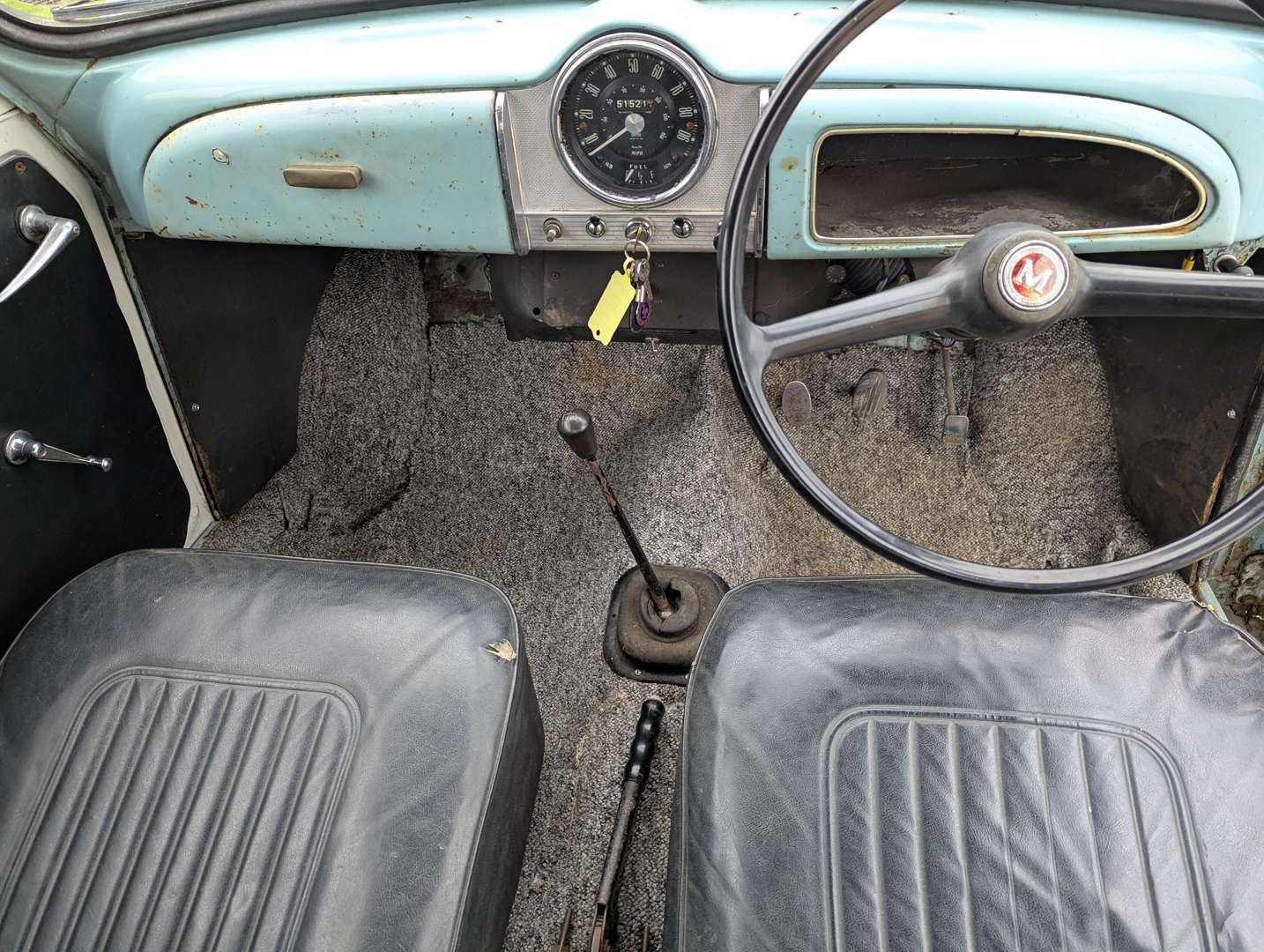 <p>1971 MORRIS MINOR POLICE CAR</p>