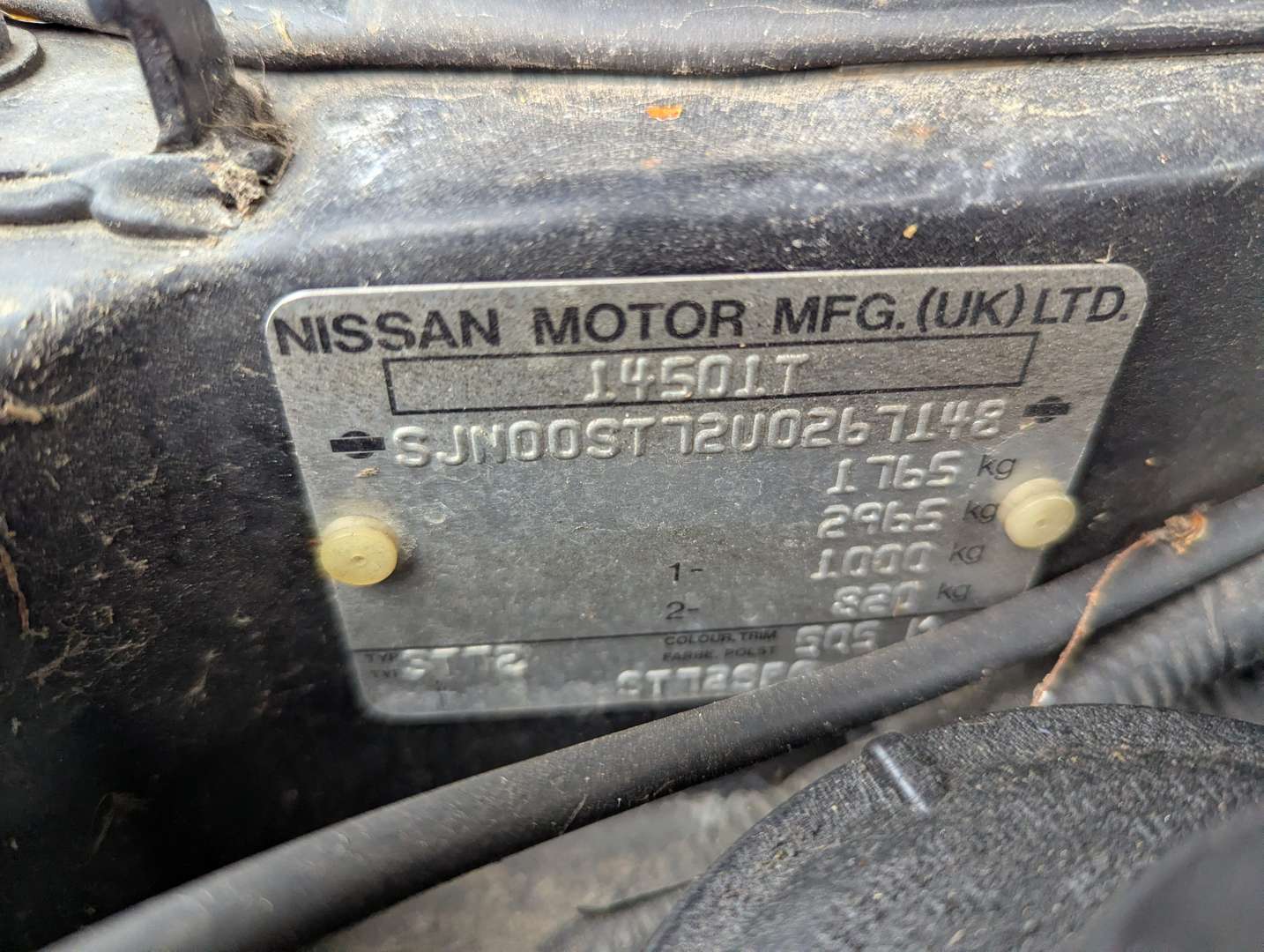 <p>1989 NISSAN BLUEBIRD LXD DIESEL</p>