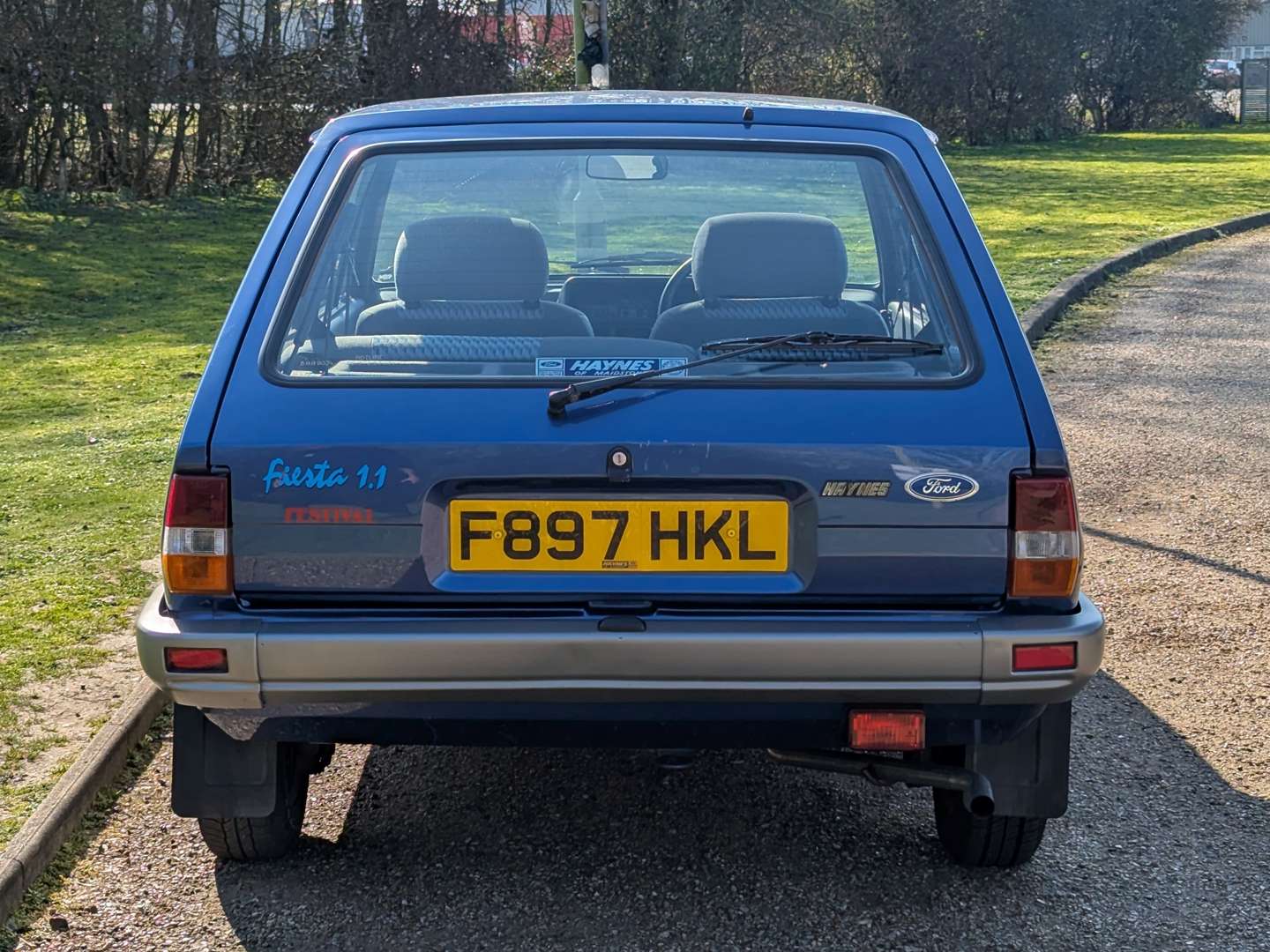 <p>1989 FORD FIESTA FESTIVAL - ONE REGISTERED OWNER</p>