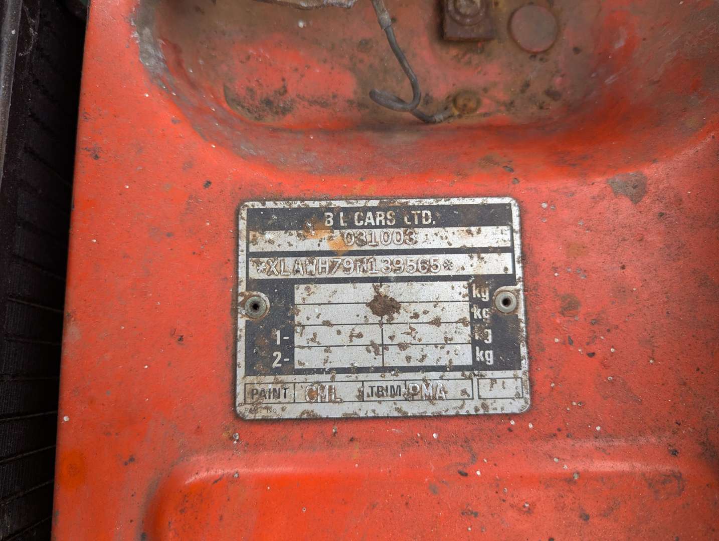 <p>1981 AUSTIN MAXI 2</p>