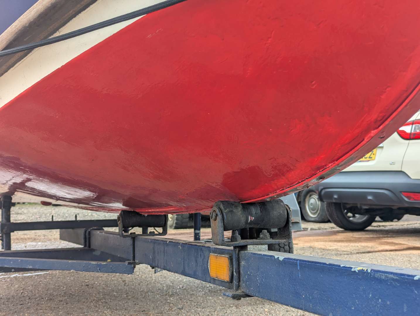 <p>1957 HEALEY 55 BOAT</p>