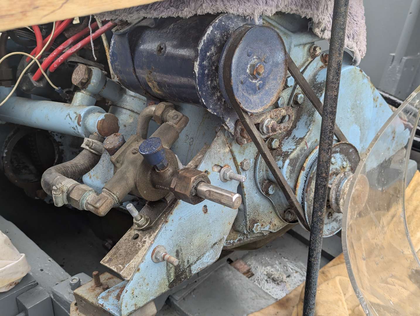 <p>1957 HEALEY 55 BOAT</p>