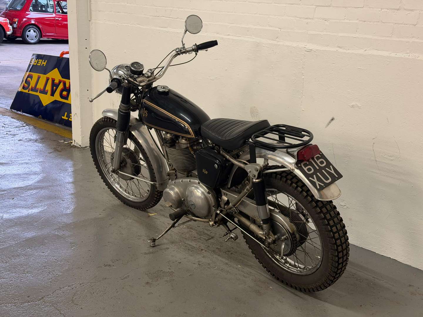 <p>1956 AJS CS 500</p>