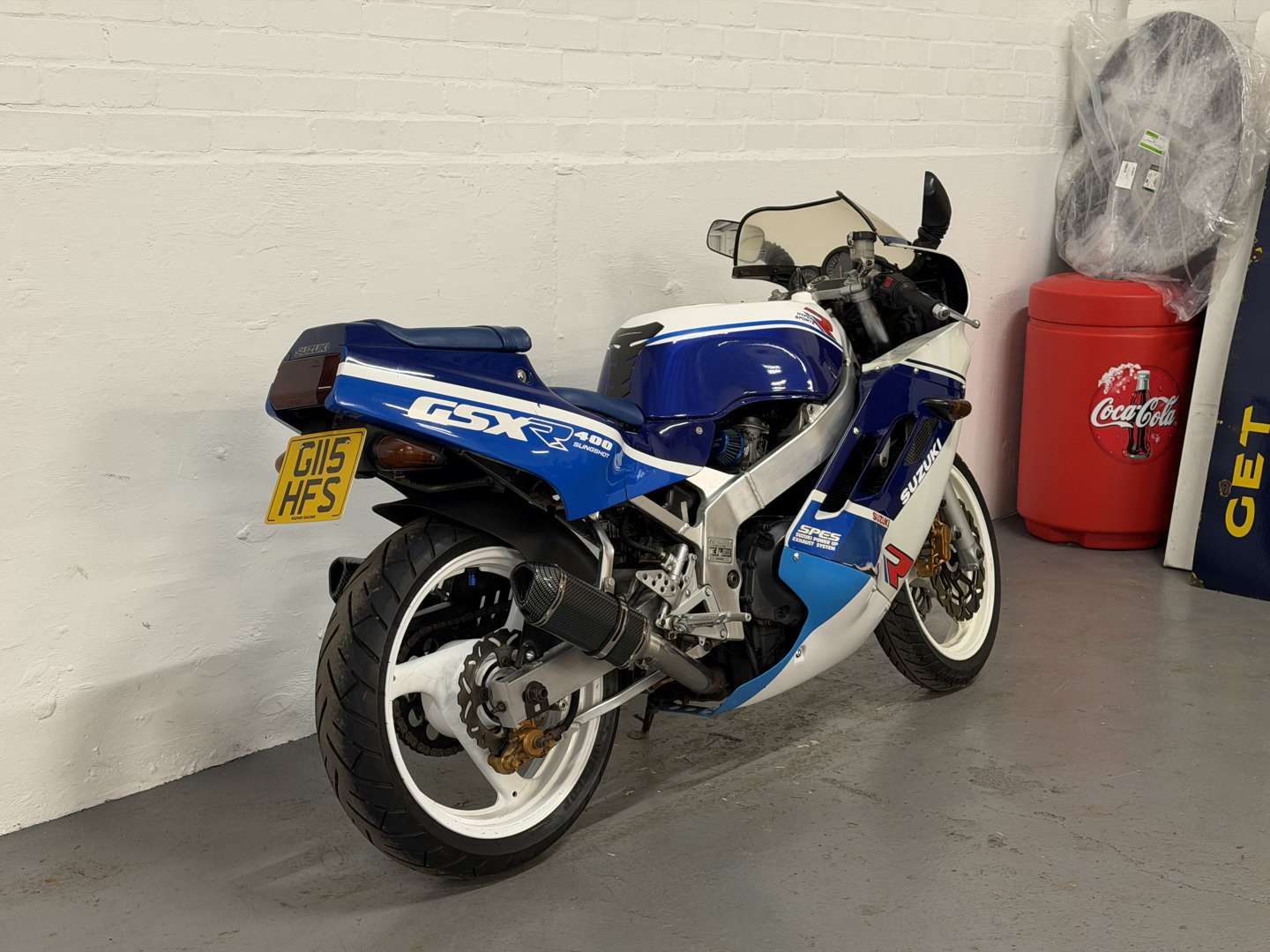 <p>1990 SUZUKI GSXR 400</p>