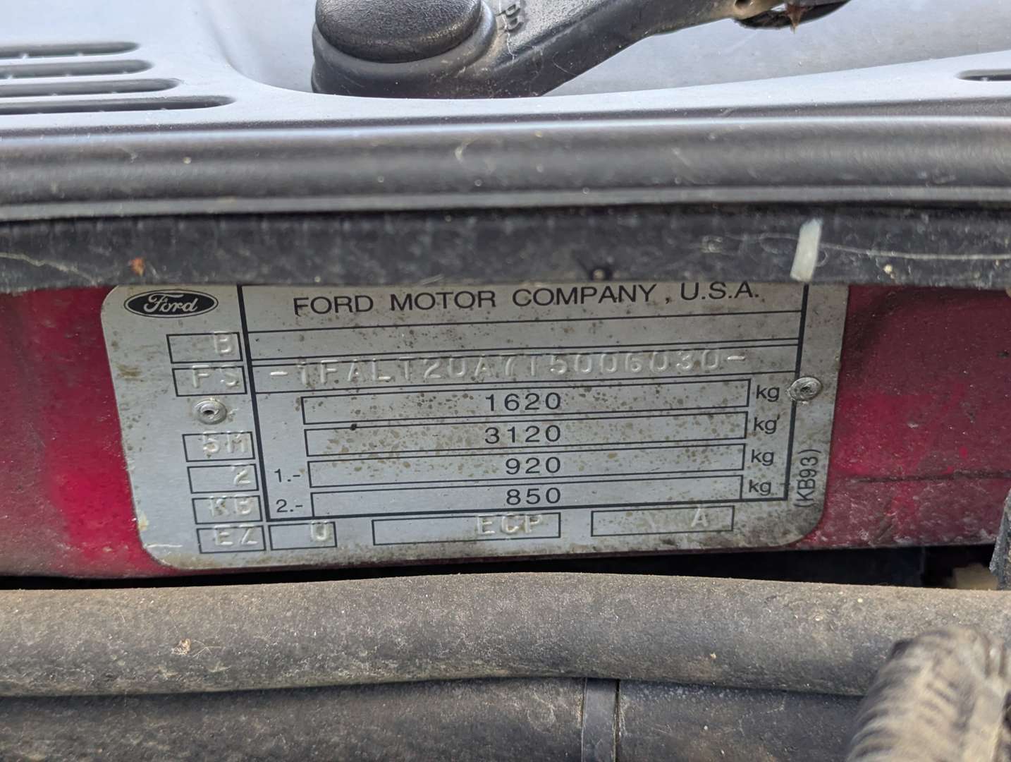 <p>1996 FORD PROBE 16V</p>