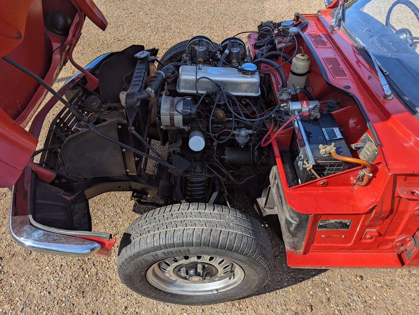 <p>1973 TRIUMPH SPITFIRE 1300</p>