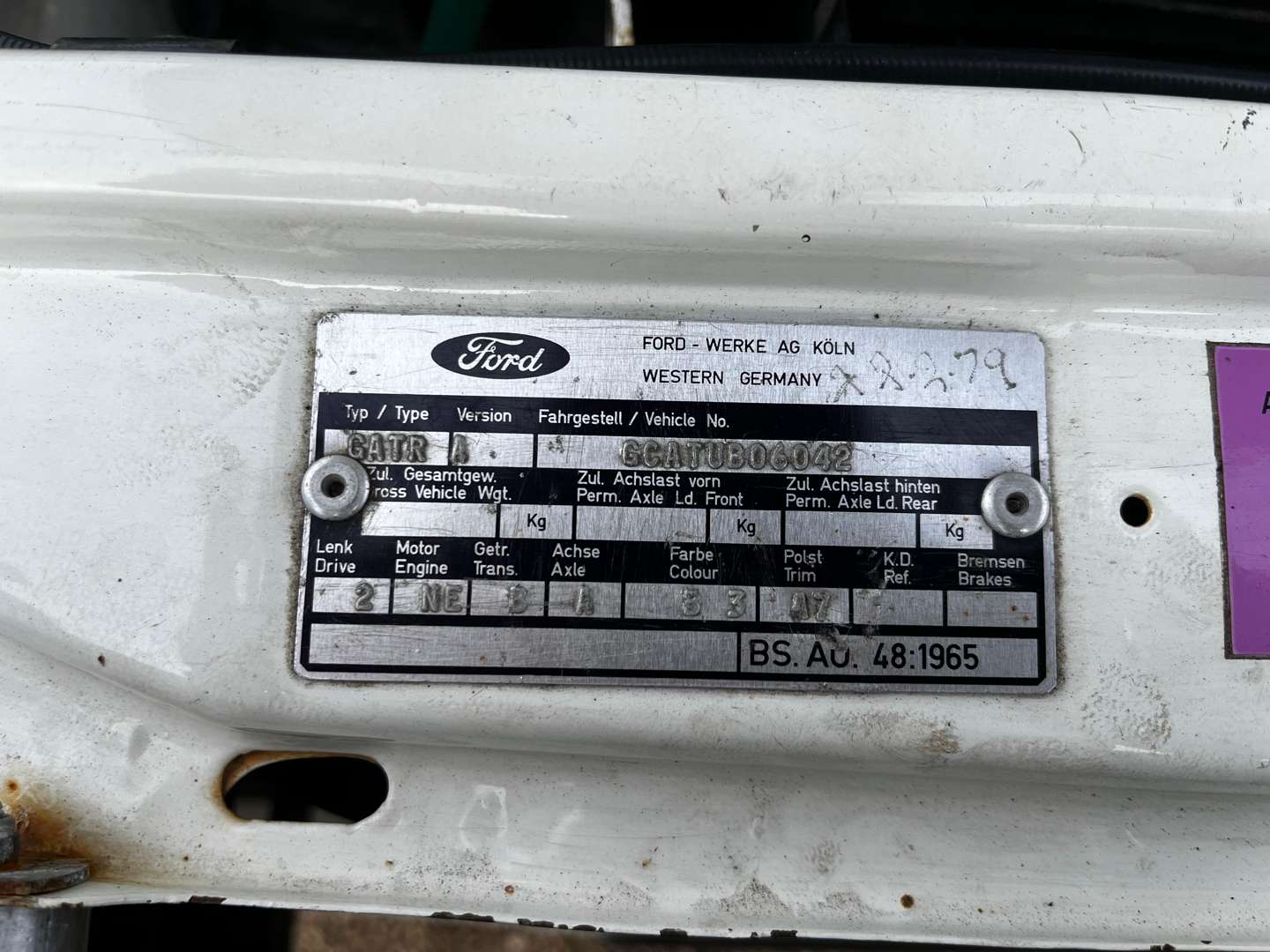 <p>1979 FORD ESCORT RS2000 MKII</p>