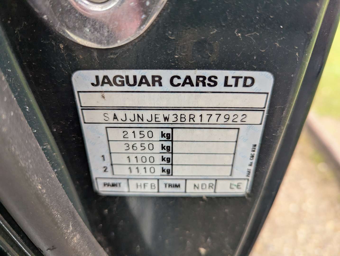 <p>1991 JAGUAR XJ-S LE MANS EDITION</p>