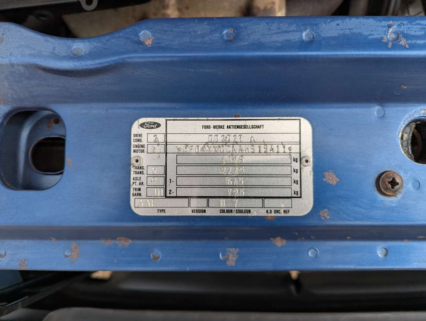 <p>1988 FORD ESCORT 1.6 GL - ONE REGISTERED OWNER 5,888 MILES</p>