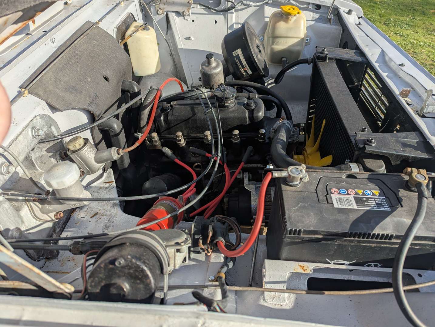 <p>1974 MORRIS MARINA 7 CWT 1300 VAN</p>