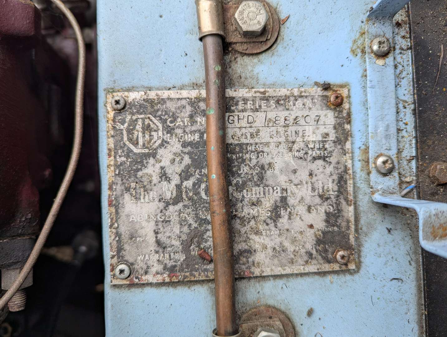 <p>1960 MG A COUPE</p>