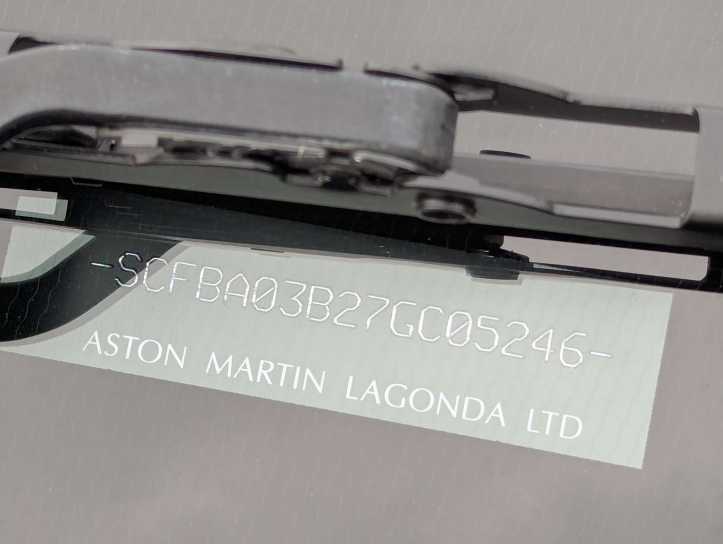 <p>2007 ASTON MARTIN V8 VANTAGE</p>