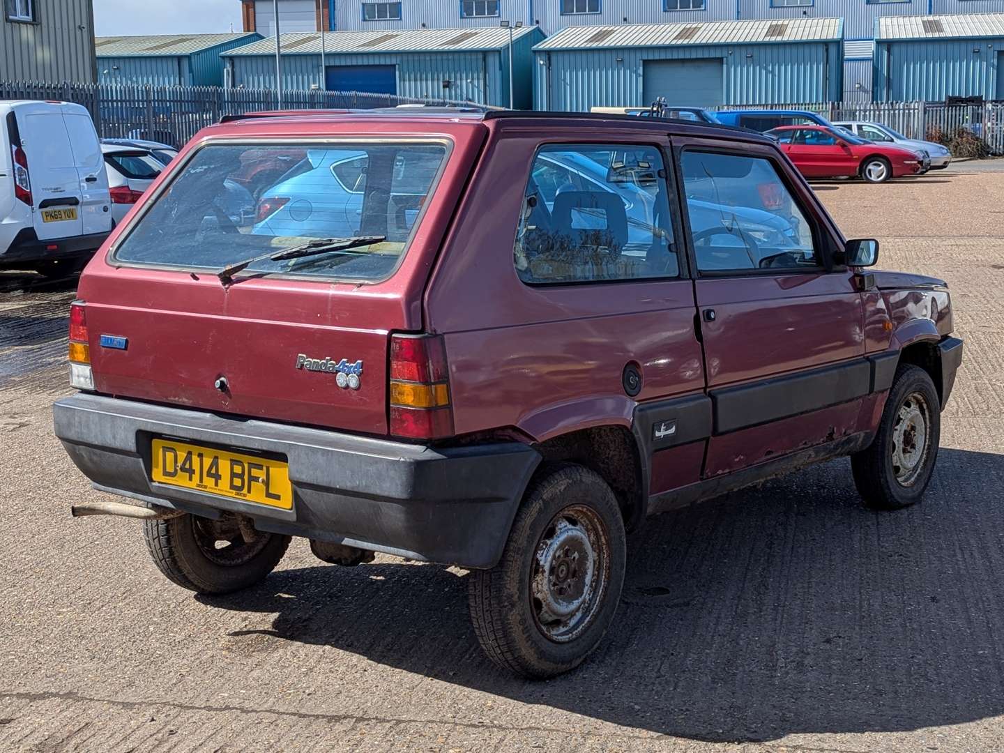 <p>1987 FIAT PANDA SISLEY 4X4</p>