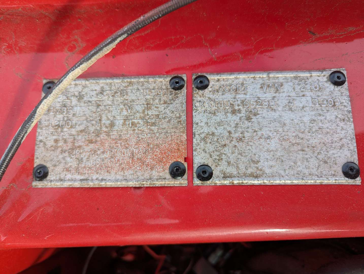 <p>1978 FORD ESCORT VAN MKII</p>