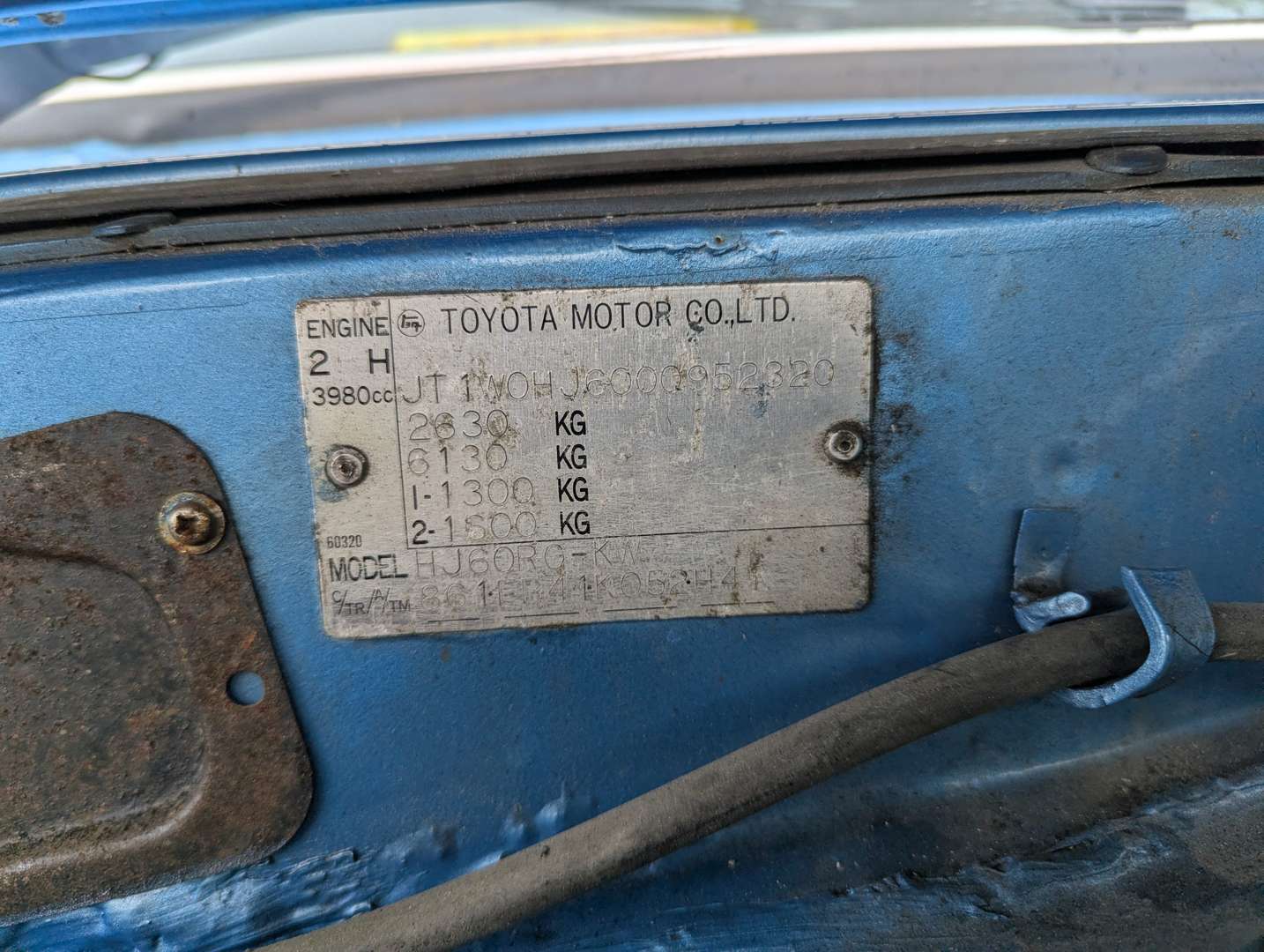 <p>1982 TOYOTA LAND CRUISER</p>