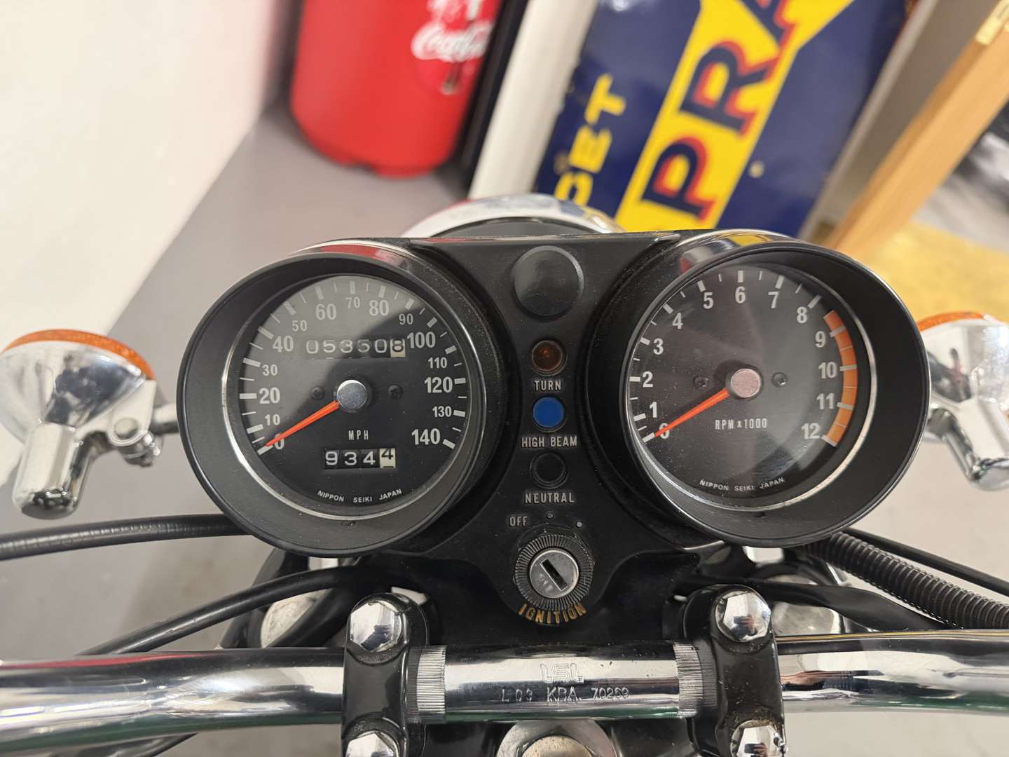 <p>1975 KAWASAKI KH400</p>