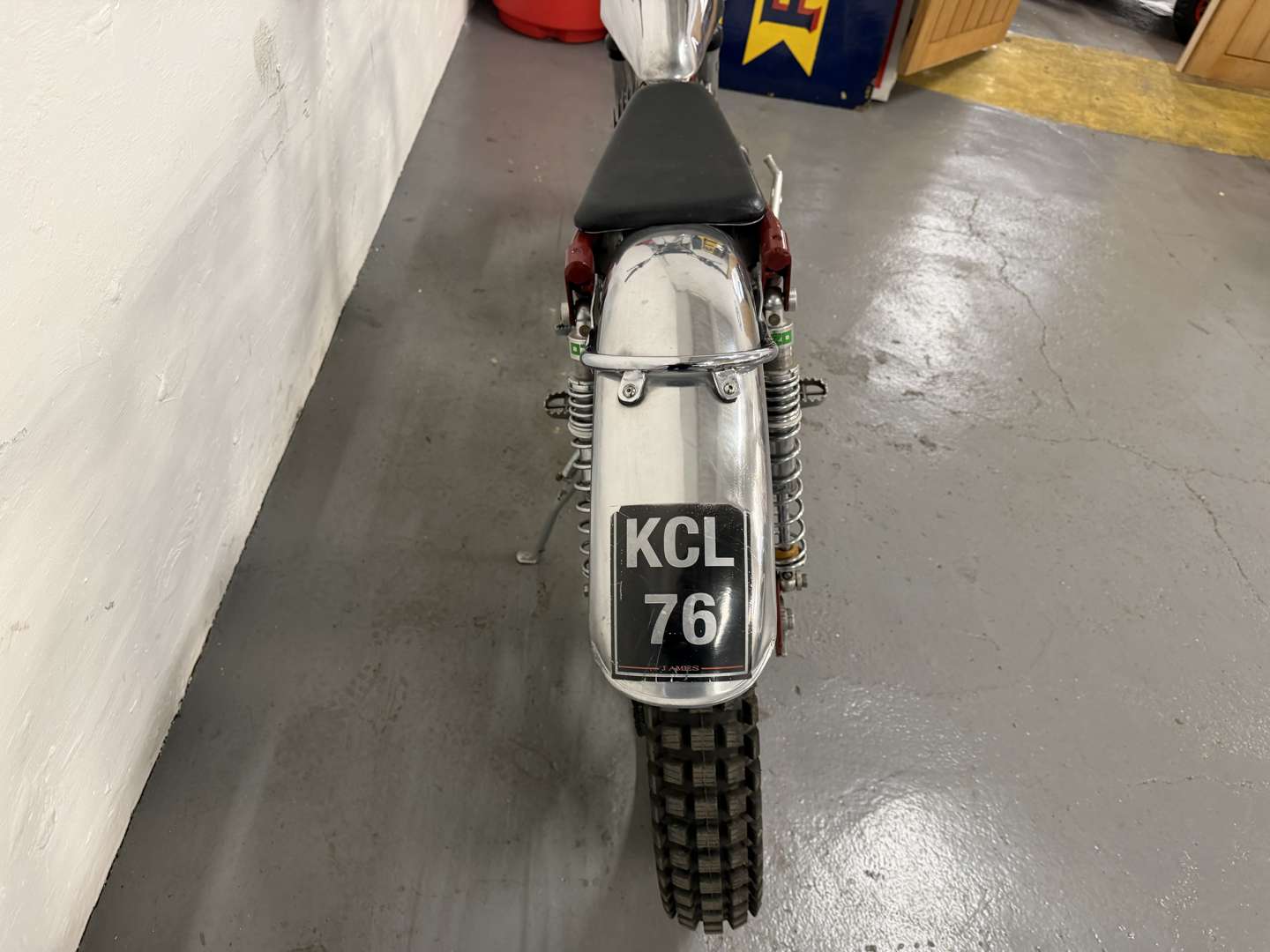 <p>1957 JAMES TRIALS BIKE</p>