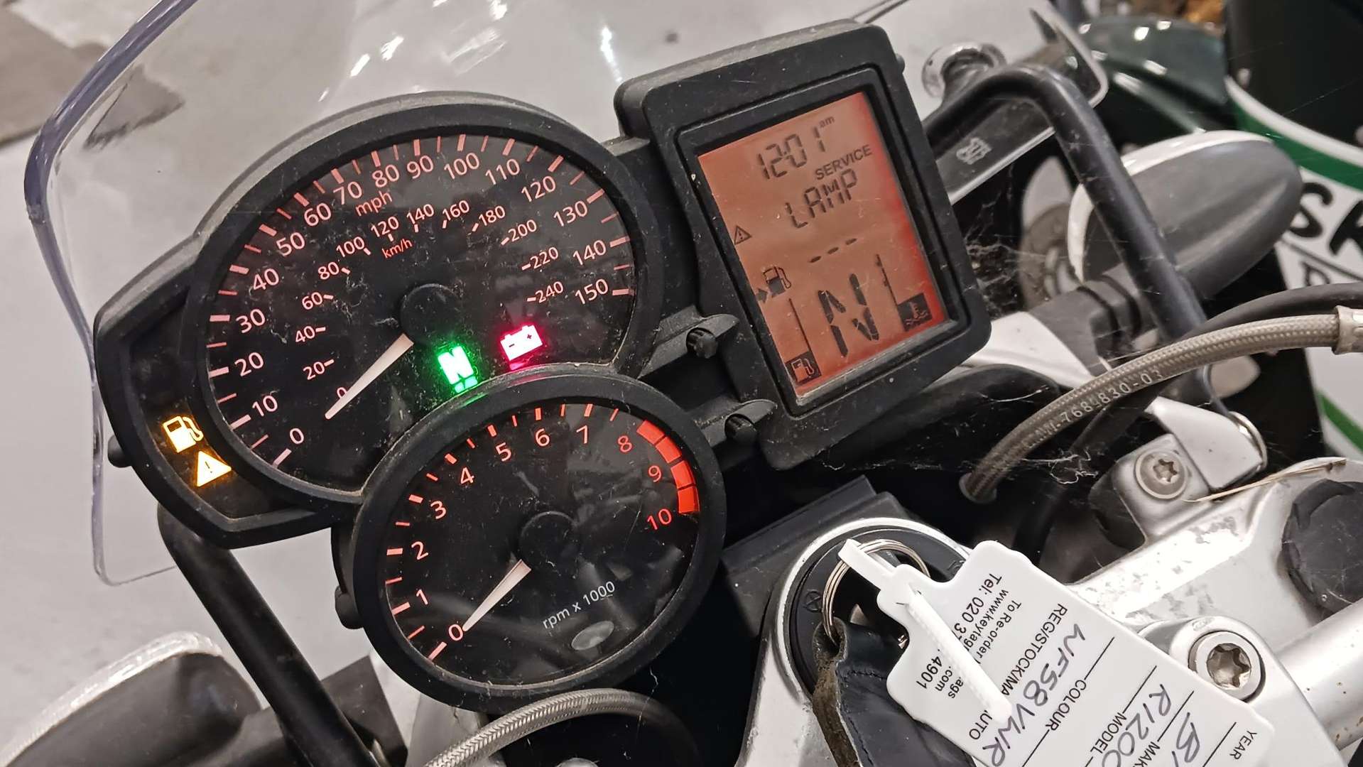 <p>2008 BMW R1200 R</p>