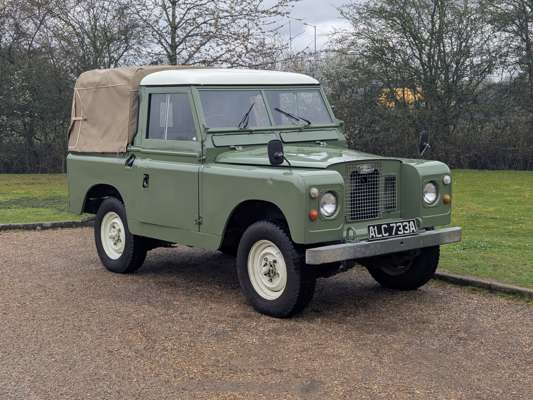 1963 LAND ROVER SERIES IIA | Sat 11 & Sun 12 April | Anglia Car Auctions