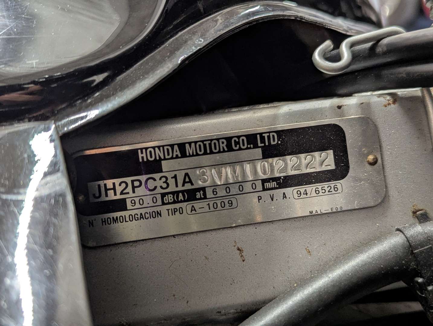 <p>1997 HONDA CBR 600F</p>