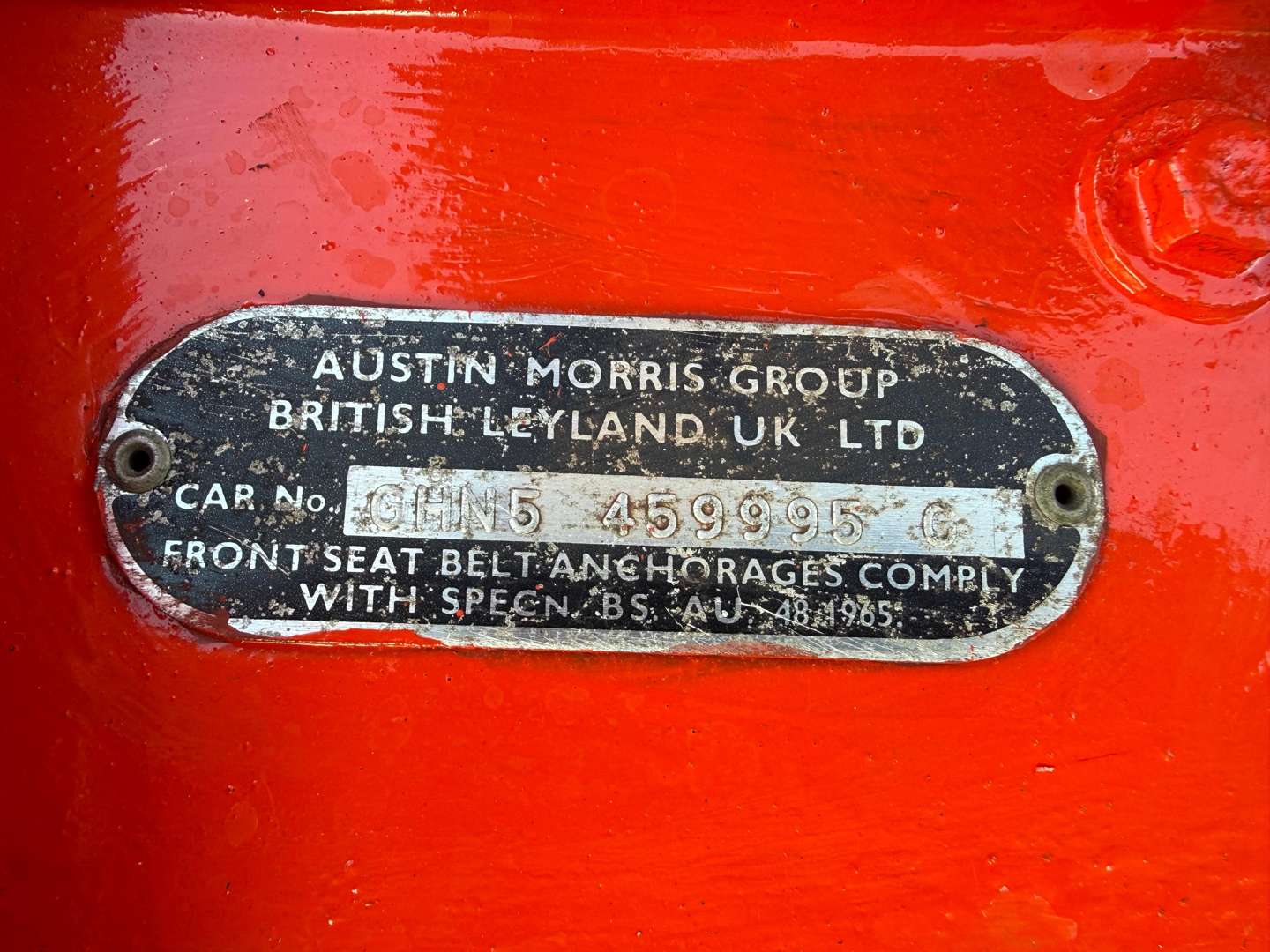 <p>1978 MG B ROADSTER</p>