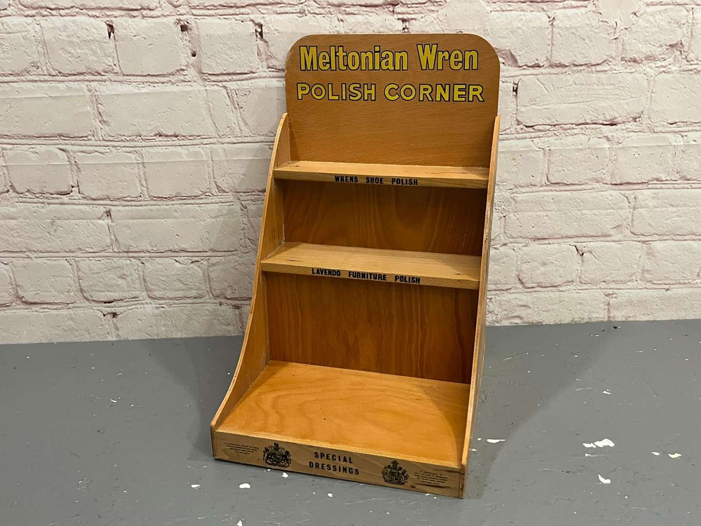 <p>After Eight, Meltonian Wren Polish Shop Displays (3)</p>