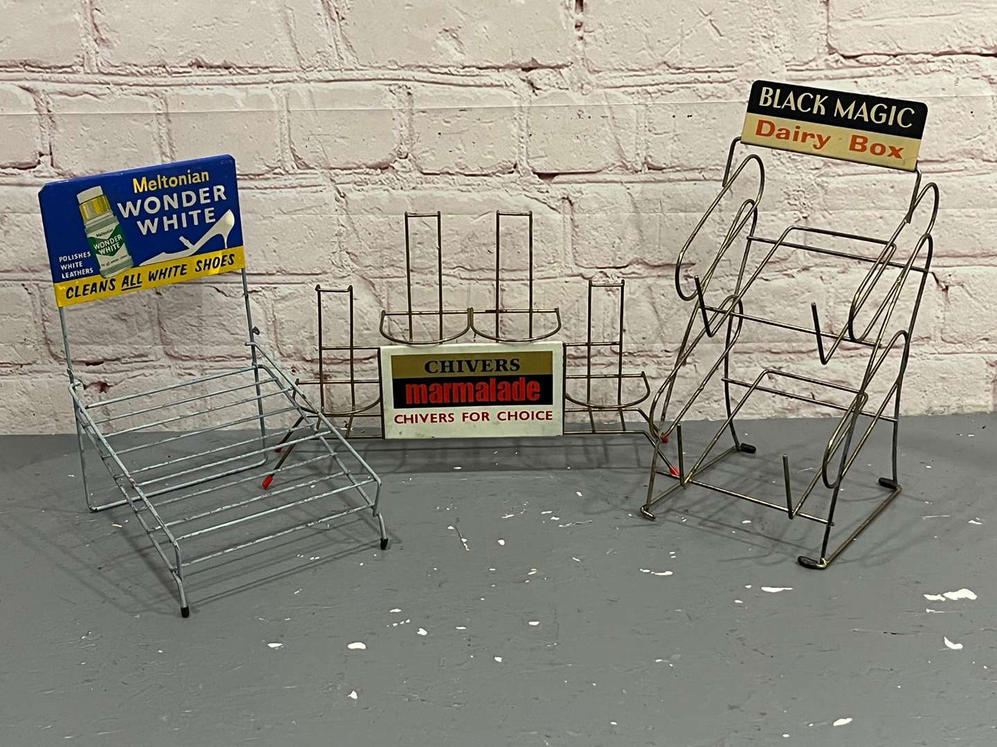 <p>Meltonian Wonder White, Chilvers Marmalade and Black Magic Shop Displays (3)</p>
