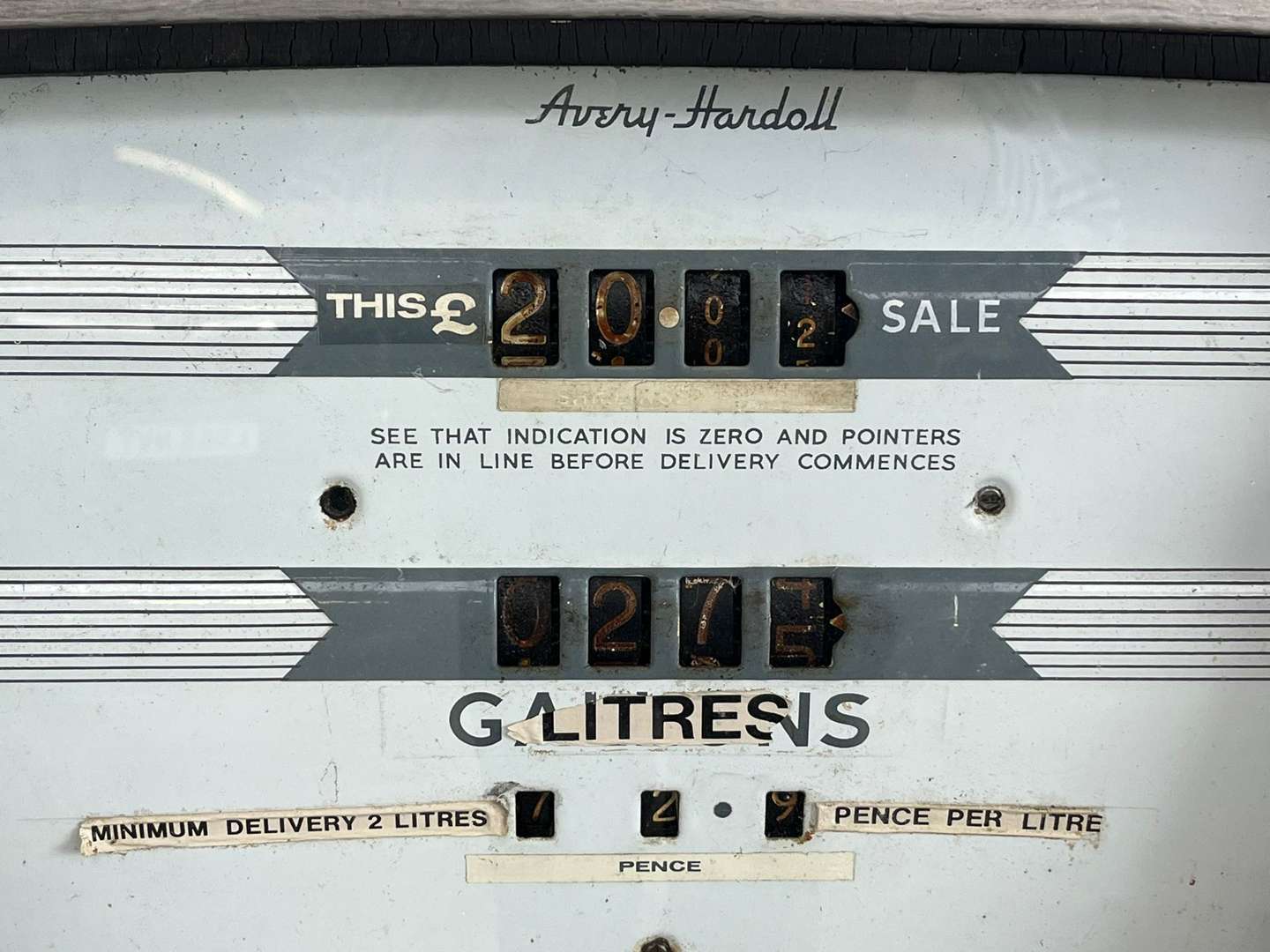 <p>Avery Hardoll 1960/70's Petrol Pump</p>