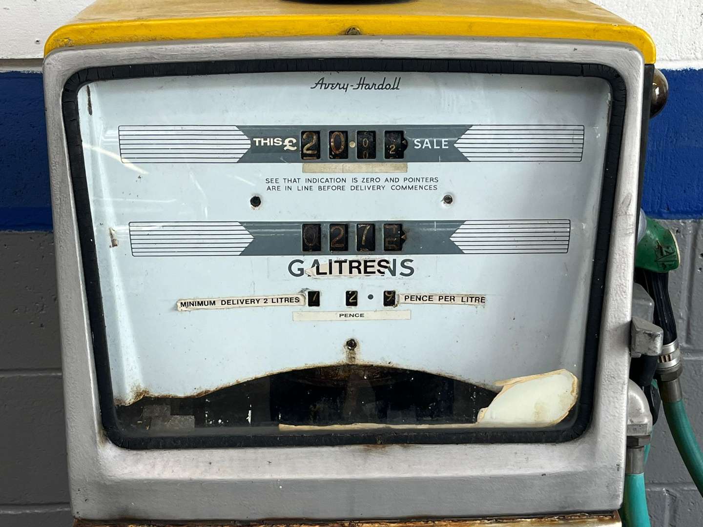 <p>Avery Hardoll 1960/70's Petrol Pump</p>