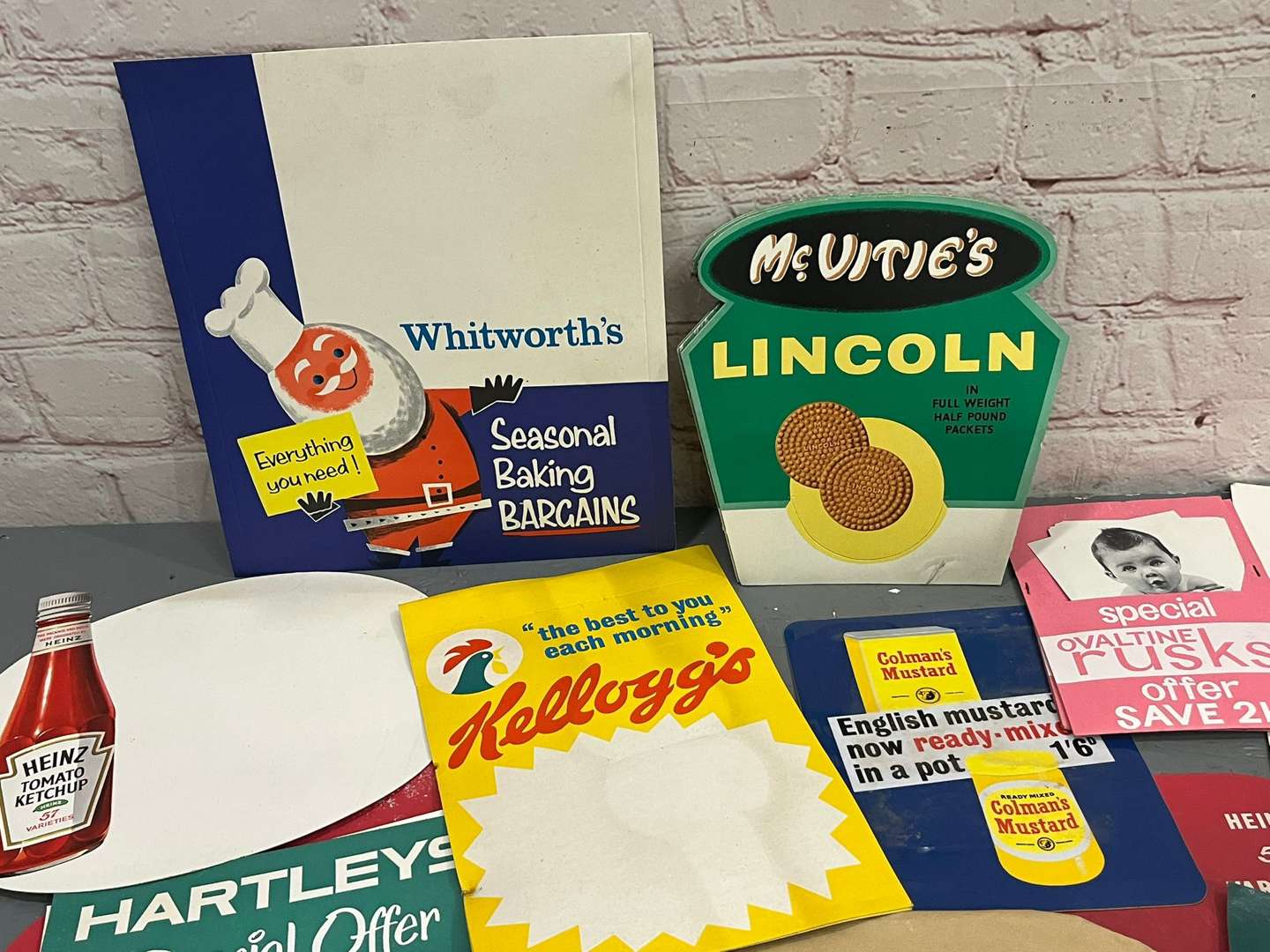 <p>Quantity of 1970/80's Shop Advertising&nbsp;</p>